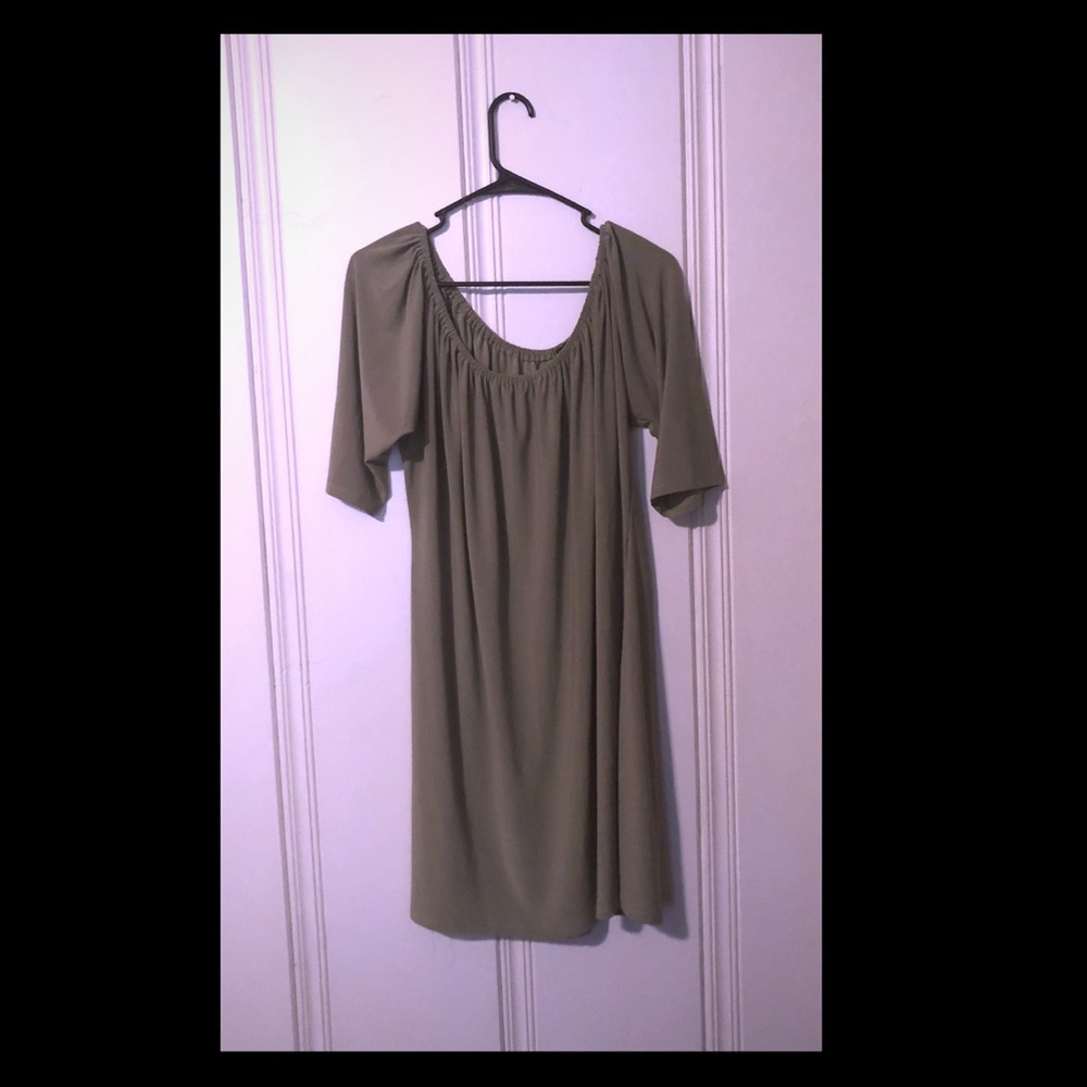Quarter Length Sleeve Dress